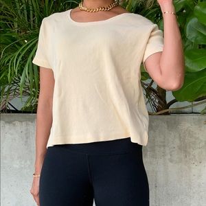 100% cotton ribbed shirt